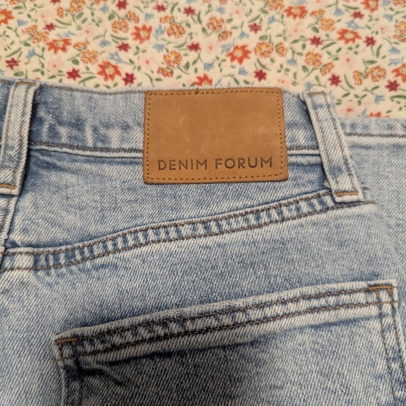 Denim Forum Arlo High Rise Straight Jeans - Picture 5 of 8